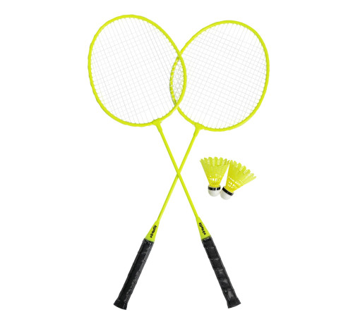 Набір для бадмінтону та тенісу VIRTUFIT, чорно-зелений