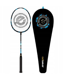 Ракетка для бадмінтону ENERO PRO 28, чорно-синя