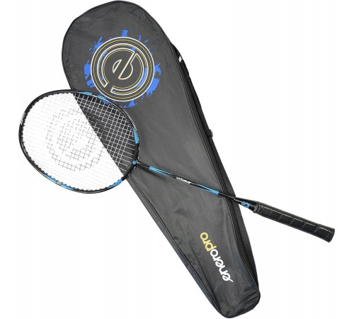 Ракетка для бадмінтону ENERO PRO 28, чорно-синя