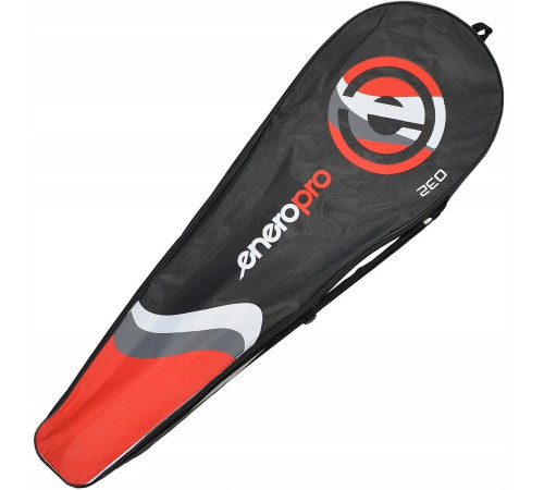 Ракетка для бадмінтону ENERO PRO 32, чорно-червона