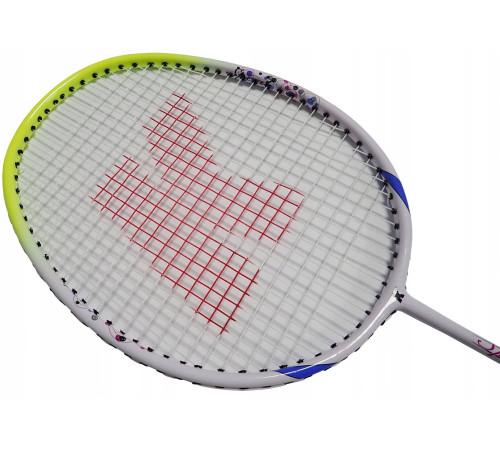 Ракетка для бадмінтону KUBISPORT G314AK, біло-жовта