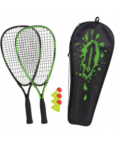 Набір для спідмінтону SCHILDKROT MTS970906, чорно-зелений