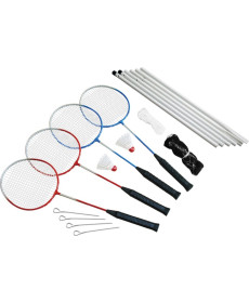 Ракетки для бадмнітону Master Fun, синьо-червоний