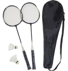 Ракетки для бадмінтону Master Fight 2 Alu, чорні
