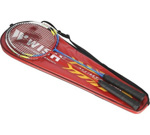 Ракетки для бадмінтону WISH ALUMTEC 329K, синьо-червоні