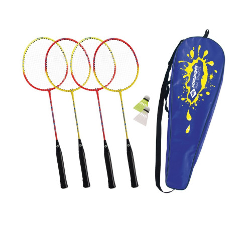Набір для бадмінтону SCHILDKROT, жовто-червоний