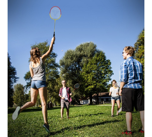 Набір для бадмінтону SCHILDKROT, жовто-червоний