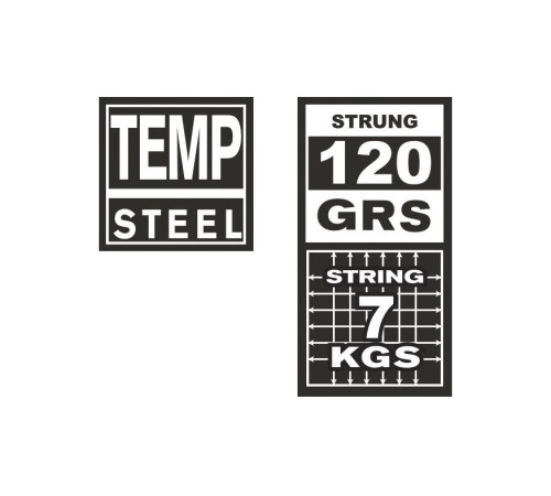 Ракетка для бадмінтону TALBOT TORRO Attacker, жовто-блакитна