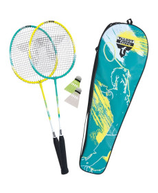 Ракетки для бадмінтону TALBOT TORRO 2 Fighter, жовто-зелені