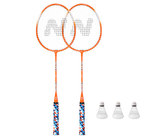 Набір для бадмінтону NILS NRZ2051 ALUMINUM, оранжевий