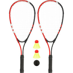 Набір для спідмінтону AVENTO 46BL червоно-сірий