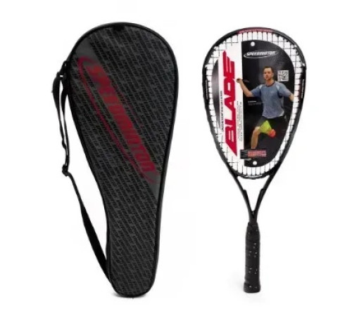 Ракетка для швидкісного бадмінтону Speedminton Racket Blade, чорна