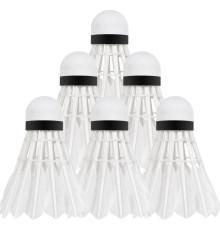 Волани для бадмінтону пір'яні Rebel Active RBA-4103, 6 шт