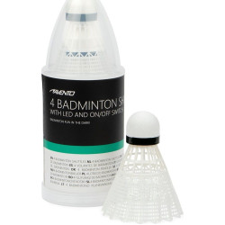Волани для бадмінтону Avento 46SG LED 4 шт