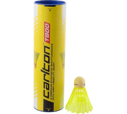 Волани для бадмінтону CARLTON T800, 6 шт