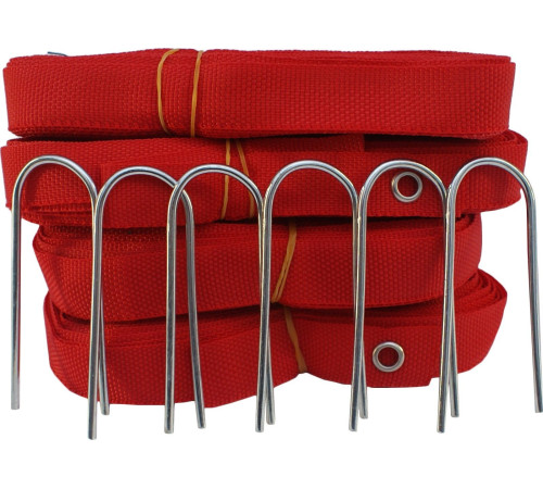 Лінії розмітки бадмінтонного поля Enero 6 x 13,5 м