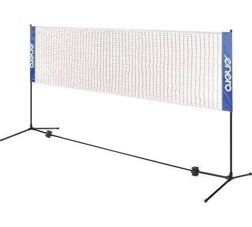 Сітка для бадмінтону, тенісу та волейболу регульована Enero 310 х 76 см