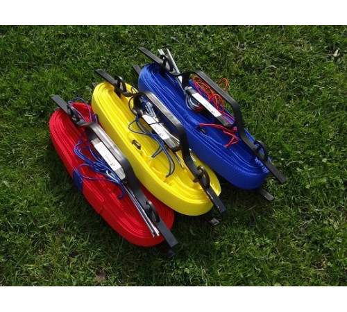 Лінії розмітки бадмінтонного поля регульовані ROMISPORT 6,1 x 13,4 м