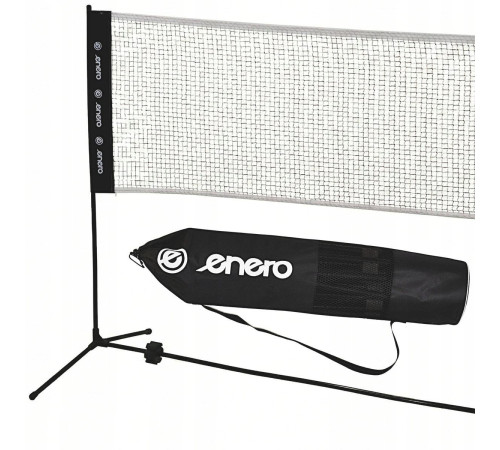 Сітка для бадмінтону ENERO 500 х 150 см, чорна
