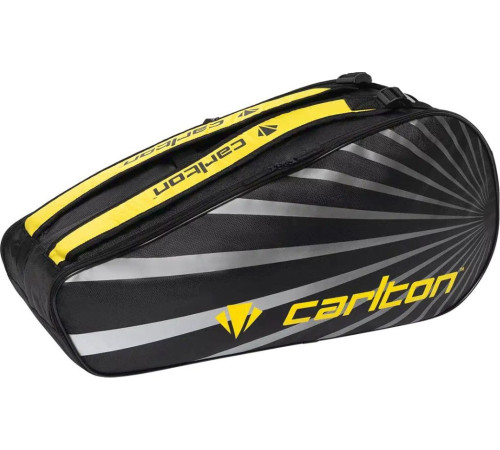 ACV Torba na rakiety do badmintona Carlton Team 2 Comp czarno-żółta 13050236