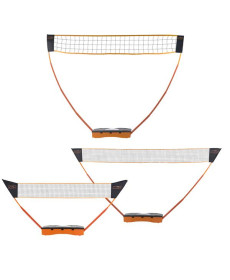 Сітки для бадмінтону, тенісу та волейболу NILS ZSB3, оранжеві
