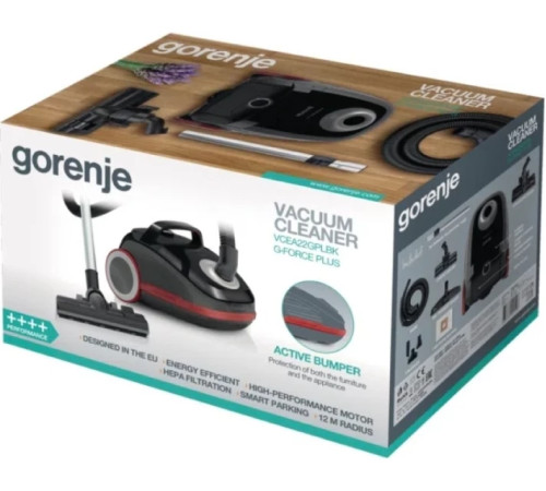 Пилосос GORENJE VCEA 22 GPLBKCY