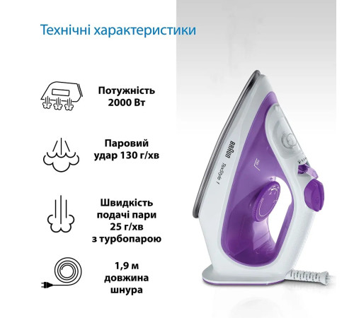 Праска BRAUN SI 1080 VI