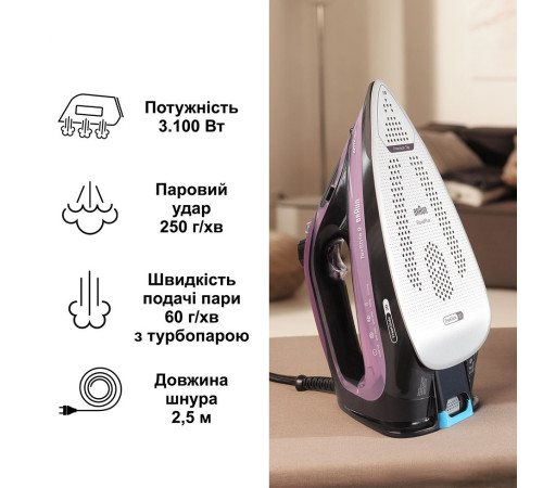 Праска BRAUN SI 9661 VI