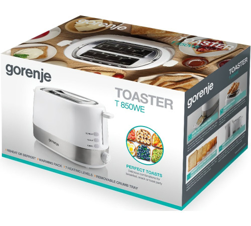 Тостер GORENJE T 850 WE