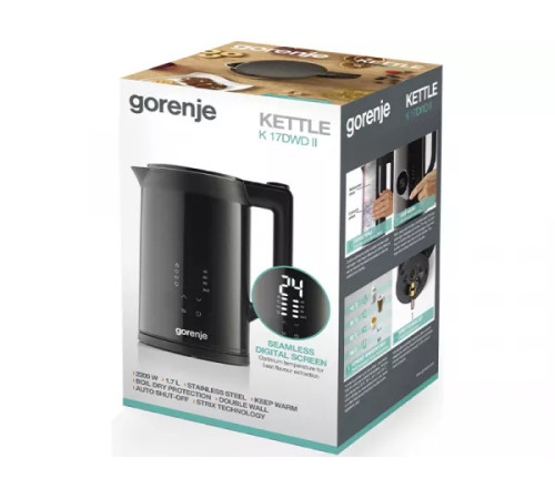 Електрочайник GORENJE K 17 DWDII