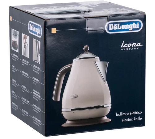 Електрочайник DeLonghi KBOV 2001 BG