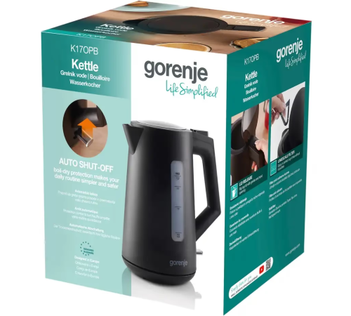Електрочайник GORENJE K17OPB