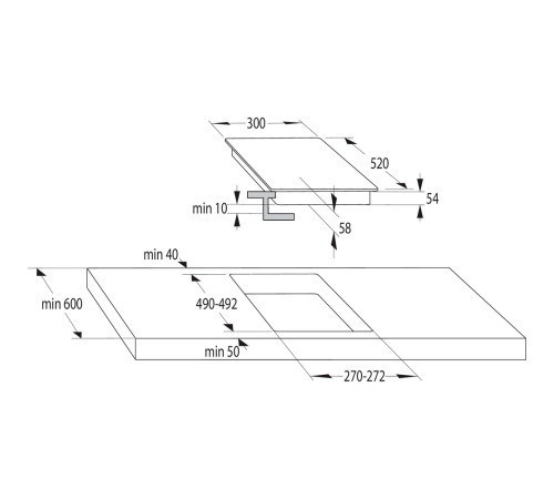 Варильна поверхня індукційна GORENJE GI 3201SYBSC