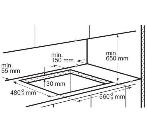 Варильна поверхня газова ELECTROLUX KGG753753K