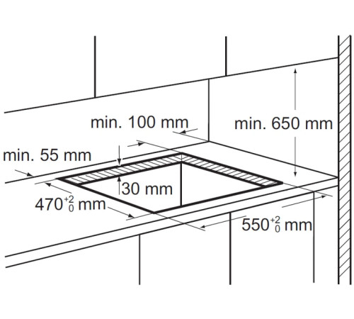 Варильна поверхня газова ELECTROLUX KGS6404SX