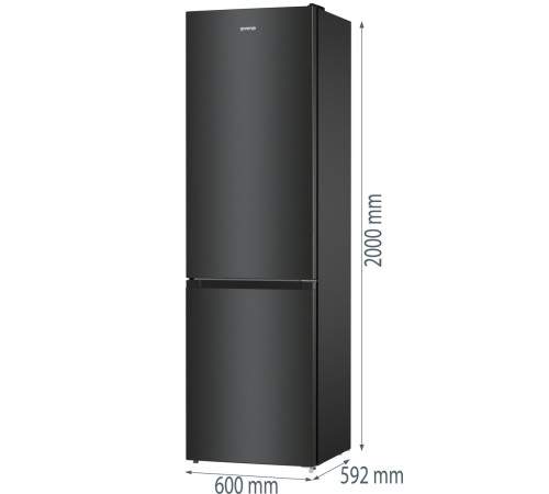 Холодильник комбінований GORENJE NRK 6202 EBXL4