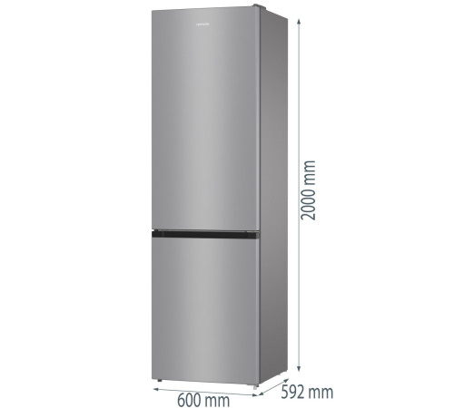 Холодильник комбінований GORENJE NRK 6202 EXL4