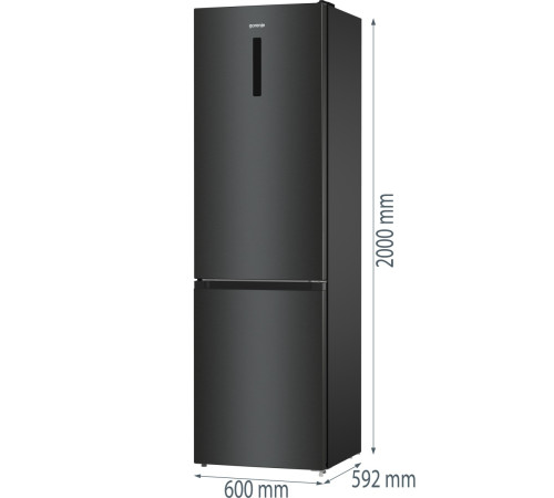 Холодильник комбінований GORENJE NRK 620 EABXL4