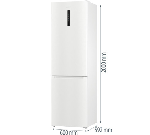 Холодильник комбінований GORENJE NRK 6202 AW4