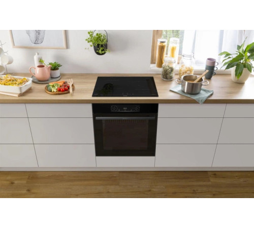 Комплект Духова шафа GORENJE BOS6737E06BG та Варильна поверхня індукційна GORENJE GI6401BSC