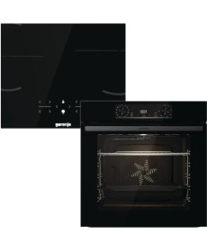 Комплект Духова шафа GORENJE BOS6737E06BG та Варильна поверхня індукційна GORENJE GI6401BSC