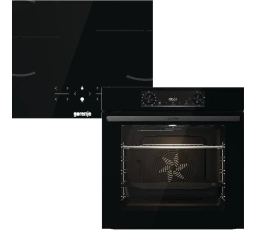 Комплект Духова шафа GORENJE BOS6737E06BG та Варильна поверхня індукційна GORENJE GI6401BSC