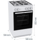 Плита газова GORENJE GG 5A10 WFFM