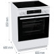 Плита електрична GORENJE GECS 6C70 WC