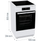 Плита електрична GORENJE GEIT 5C60 WPG