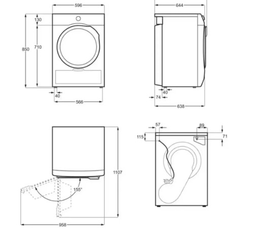 Сушильна машина ELECTROLUX EW6D283YU