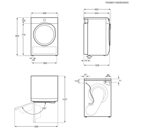 Сушильна машина ELECTROLUX EW6D171YU