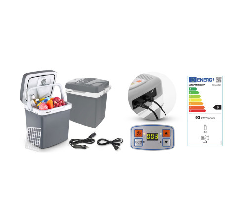 Холодильник туристичний Berdsen Icemax на 26 літрів в режимі ECO