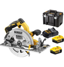 Пила циркулярна акумуляторна Dewalt DCS572P2 18V 184 мм (2 x акумулятори)