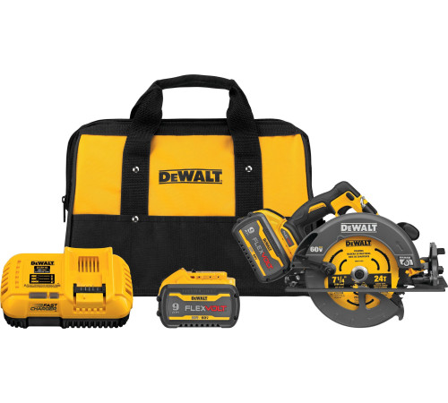 Пила циркулярна акумуляторна Dewalt DCS578X2 54V 190 мм